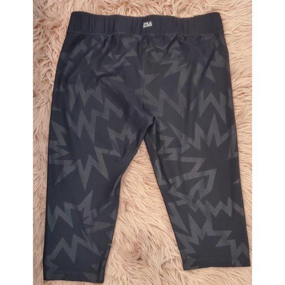 FILA Printed Black Legging - Picture 3 of 3